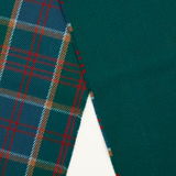the Thomas Boyd tartan scarf co  close up